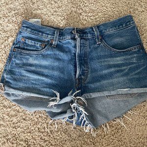 Levis denim shorts